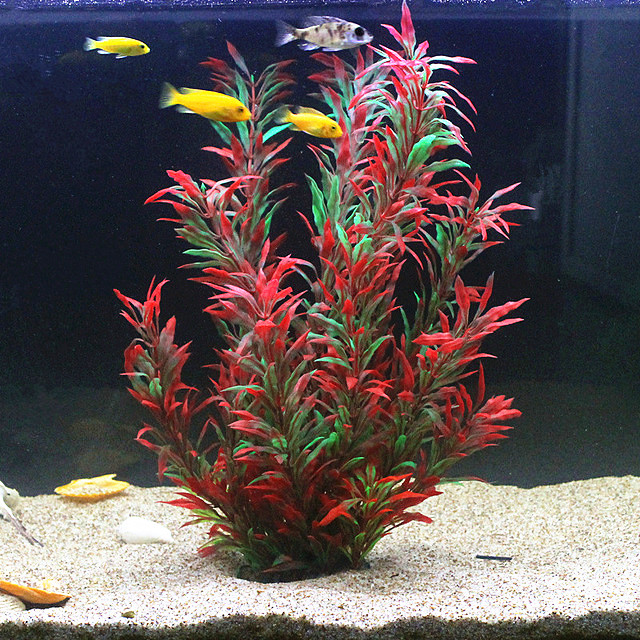 Aquarium Plant Display - 50CM Artificial Fish Tank Rare Plants