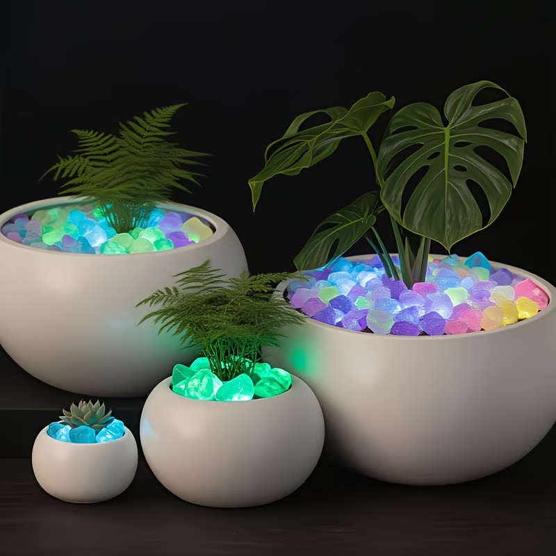 300PCS Luminous Pebble Set,0.9 - огляд і ціна Aquarium Planted