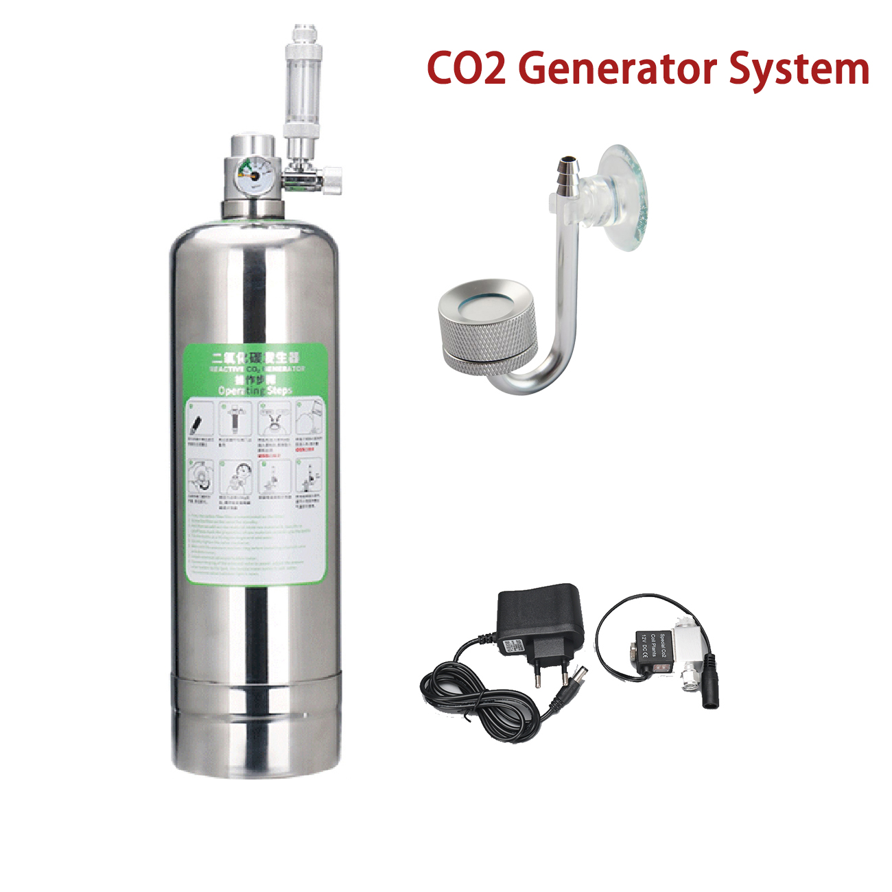 Aquarium CO2 Generator system  - огляд і ціна Aquarium Plant No Co2