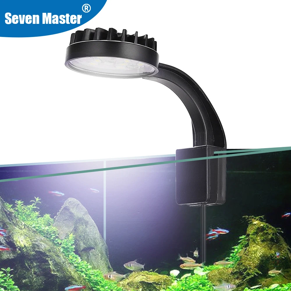 Aquarium Mini Light Led Clip F - огляд і ціна Planted Aquarium Water Temperature