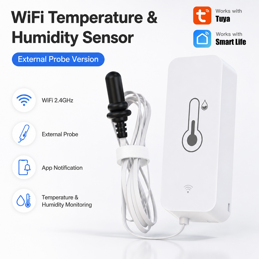 Tuya WiFi Temperature Humidity - огляд і ціна Aquarium Planted