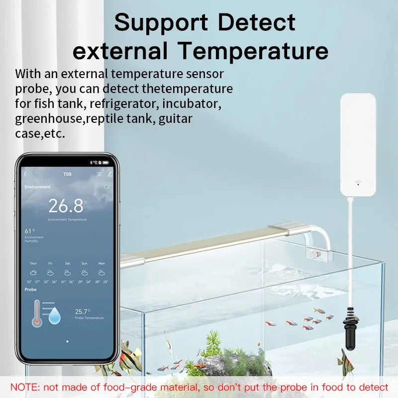 Tuya WiFi Temperature Humidity - огляд і ціна Aquarium Planted