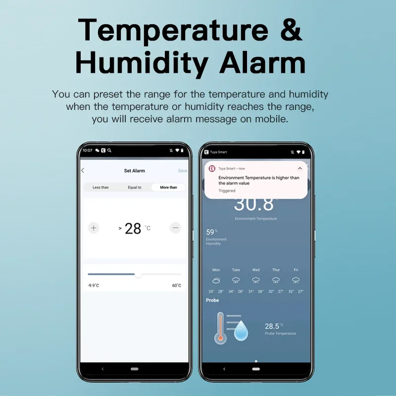 Tuya WiFi Temperature Humidity - огляд і ціна Aquarium Planted