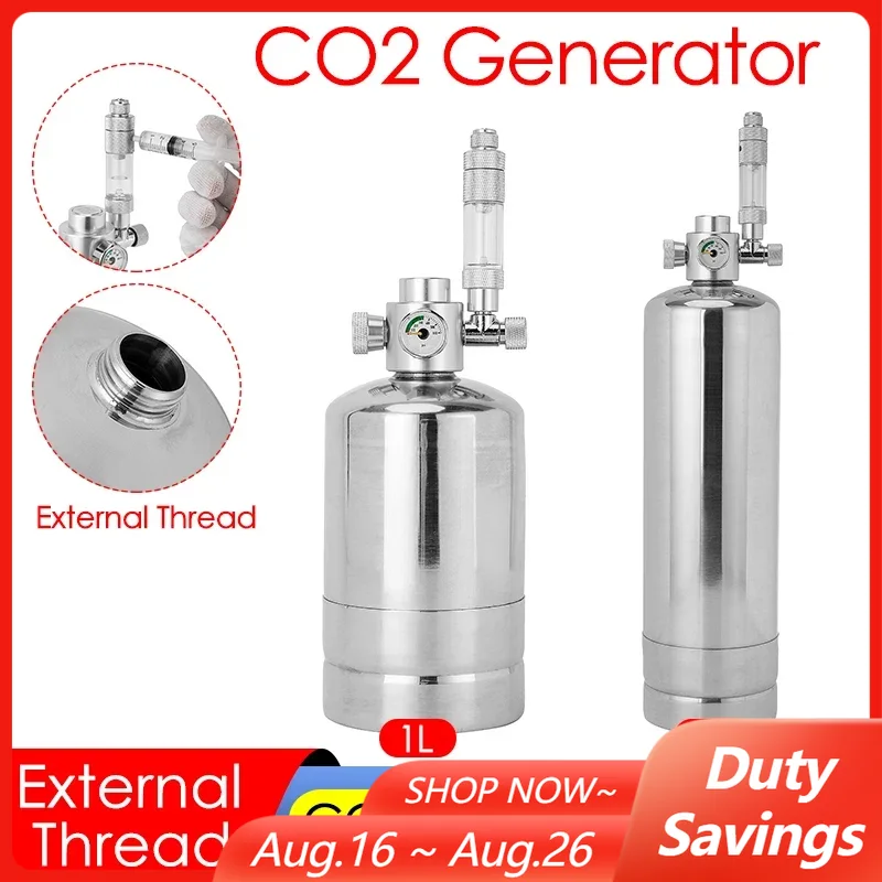 1L/2L Aquarium CO2 Generator S - огляд і ціна Aquarium Plant No Co2