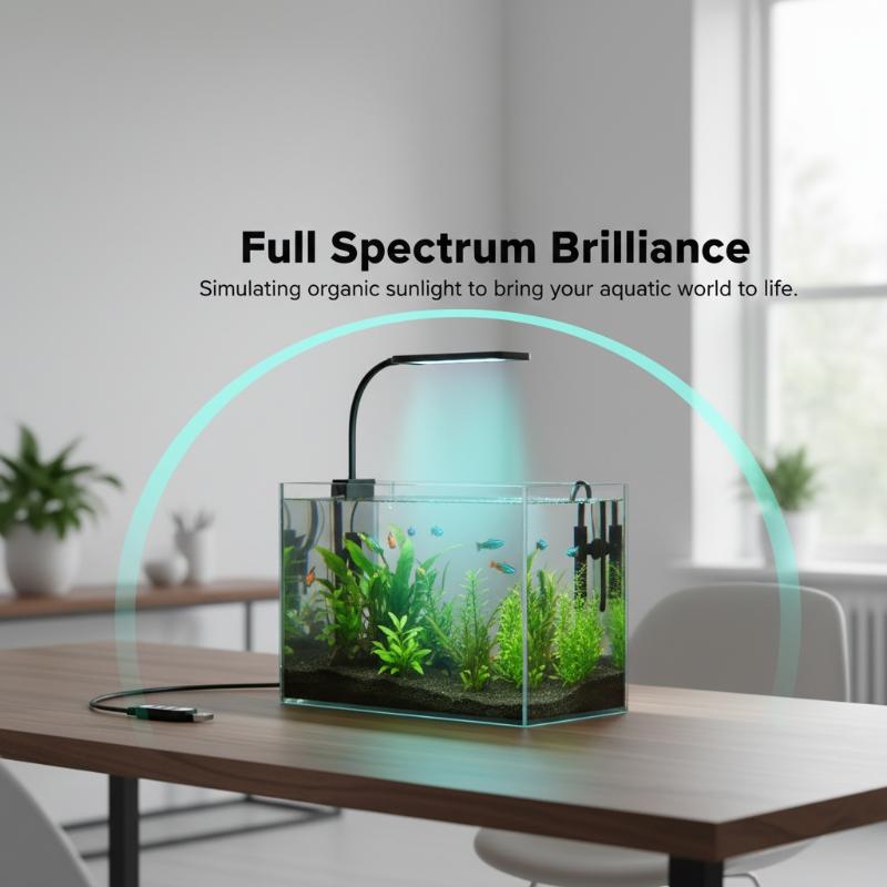 USB Aquarium Clip Light Flexib - огляд і ціна Aquarium Planted