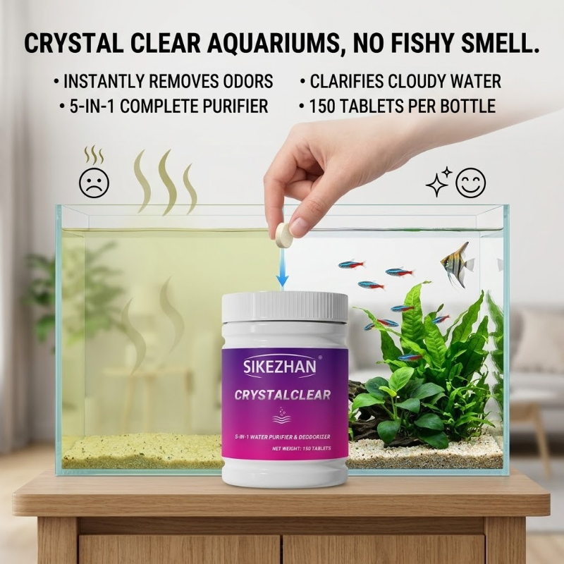 Fish Tank Water Care Tablets S - огляд і ціна Planted Aquarium Algae Control