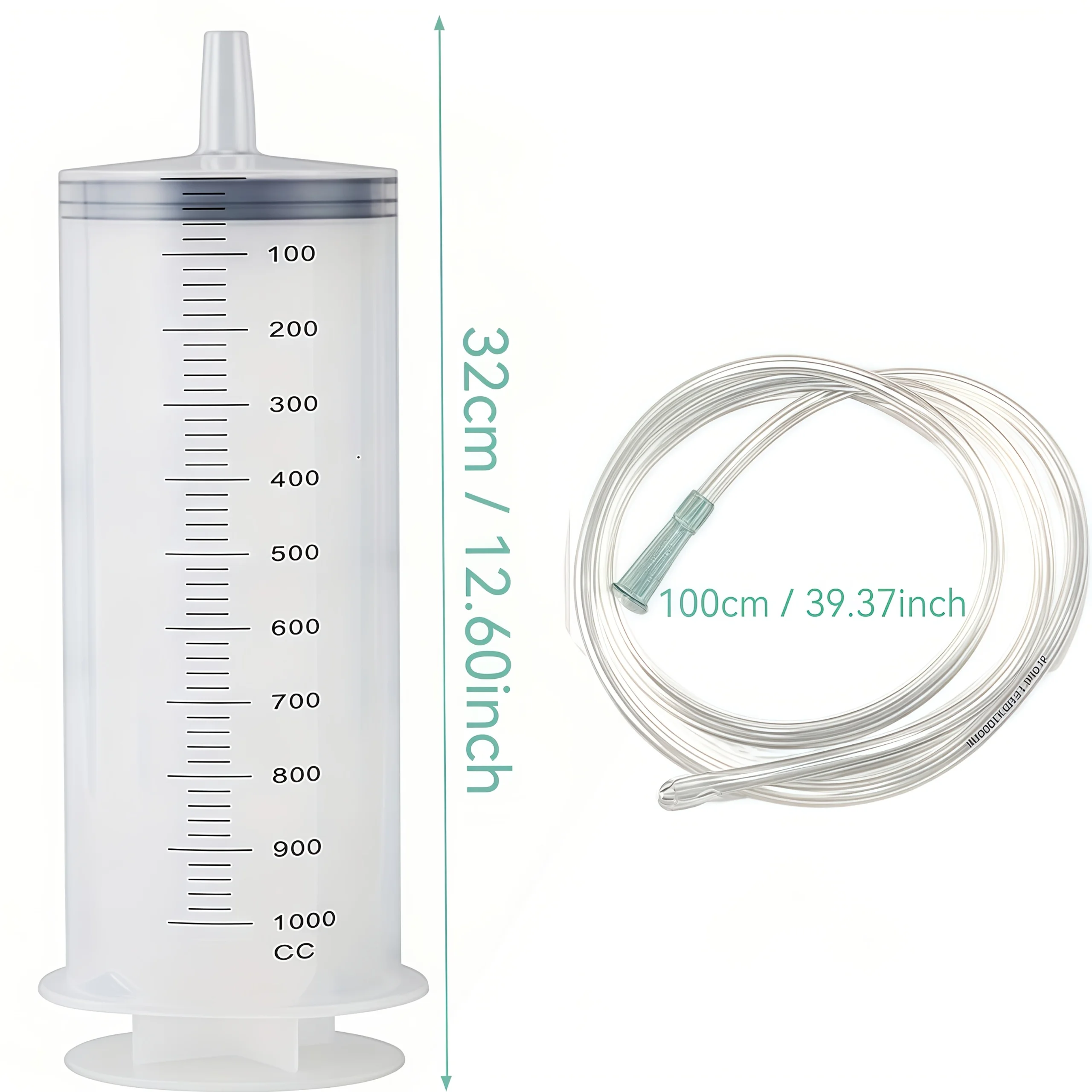 1000ml Large Plastic Syringe S - огляд і ціна Aquarium Plant Lab