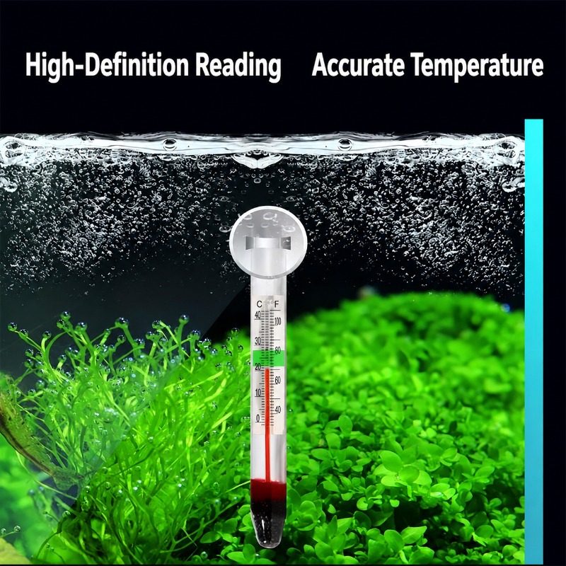 Aquarium Glass Thermometer wit - огляд і ціна Planted Aquarium Water Temperature