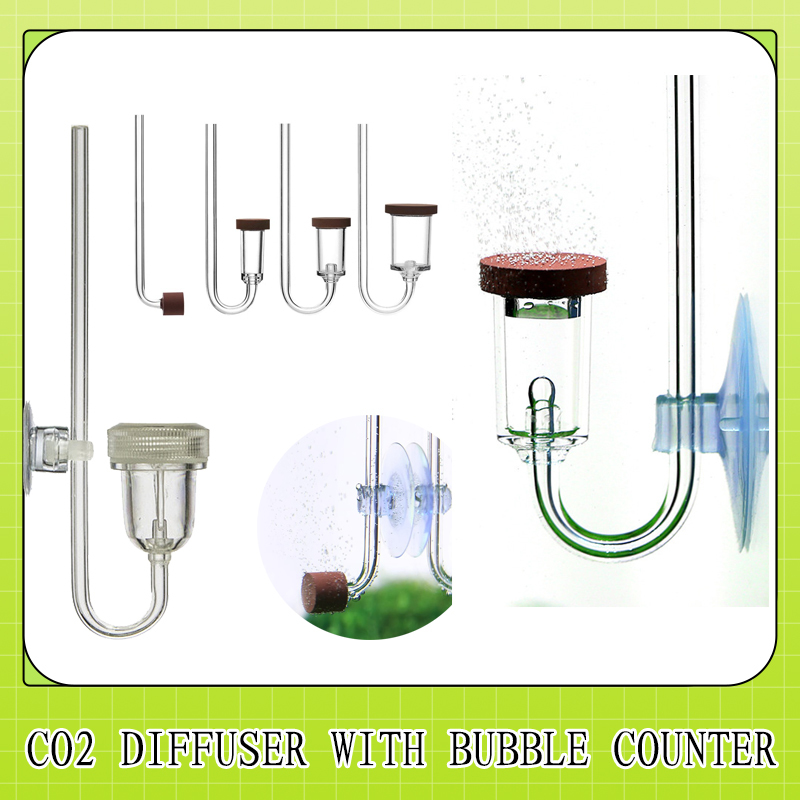 MINI CO2 Diffuser With Bubble  - огляд і ціна Aquarium Plant No Co2