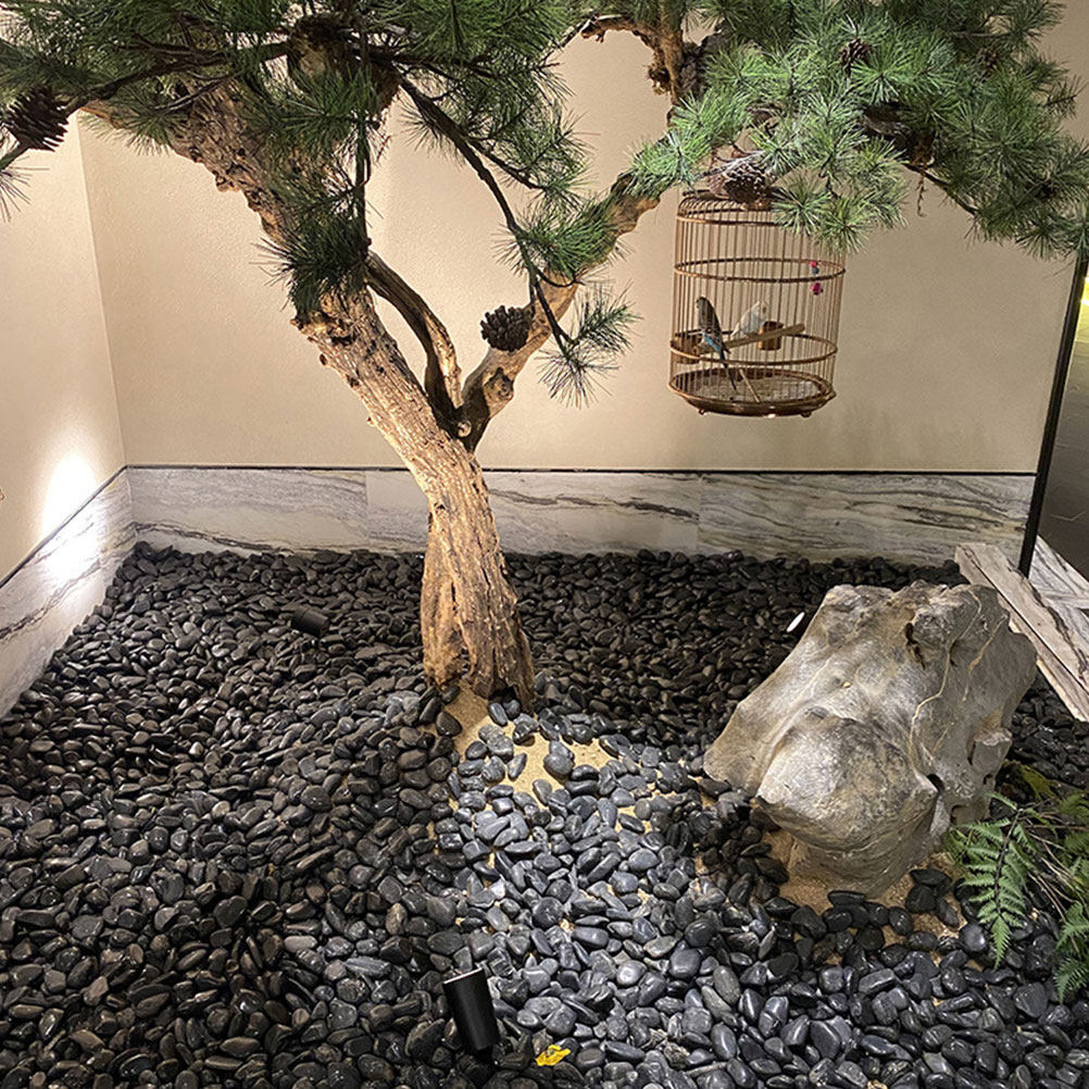 1Set Aquarium Pebbles Natural  - огляд і ціна Aquarium Planted