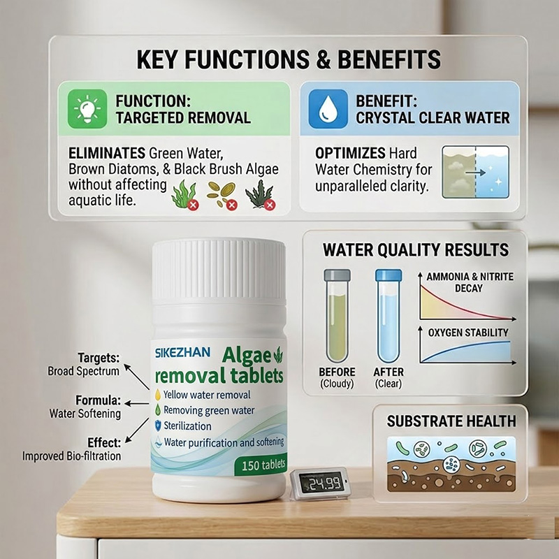 Fast Algae Remover Tablets Fis - огляд і ціна Planted Aquarium Algae Control