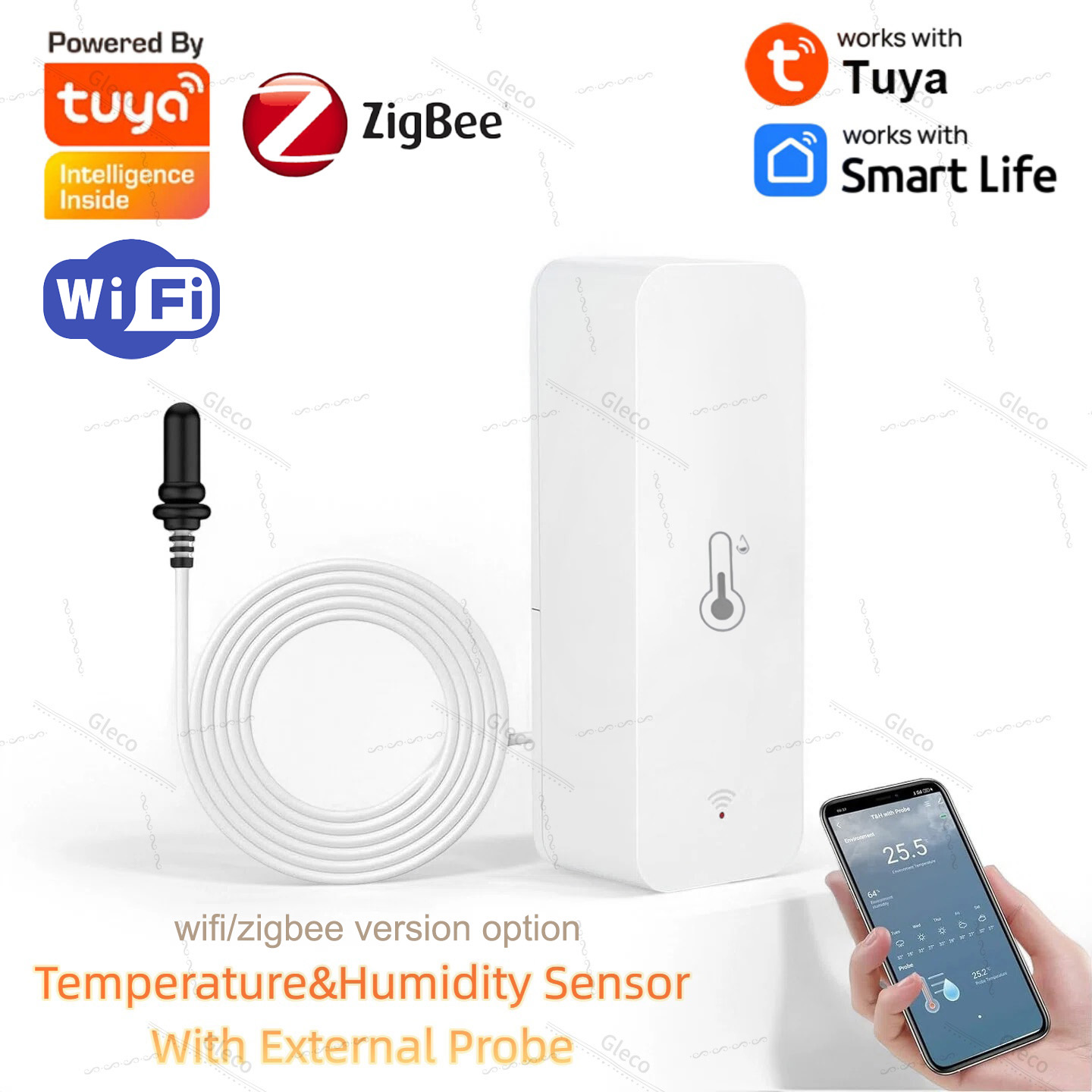 Tuya Wifi Zigbee Temperature a - огляд і ціна Aquarium Planted