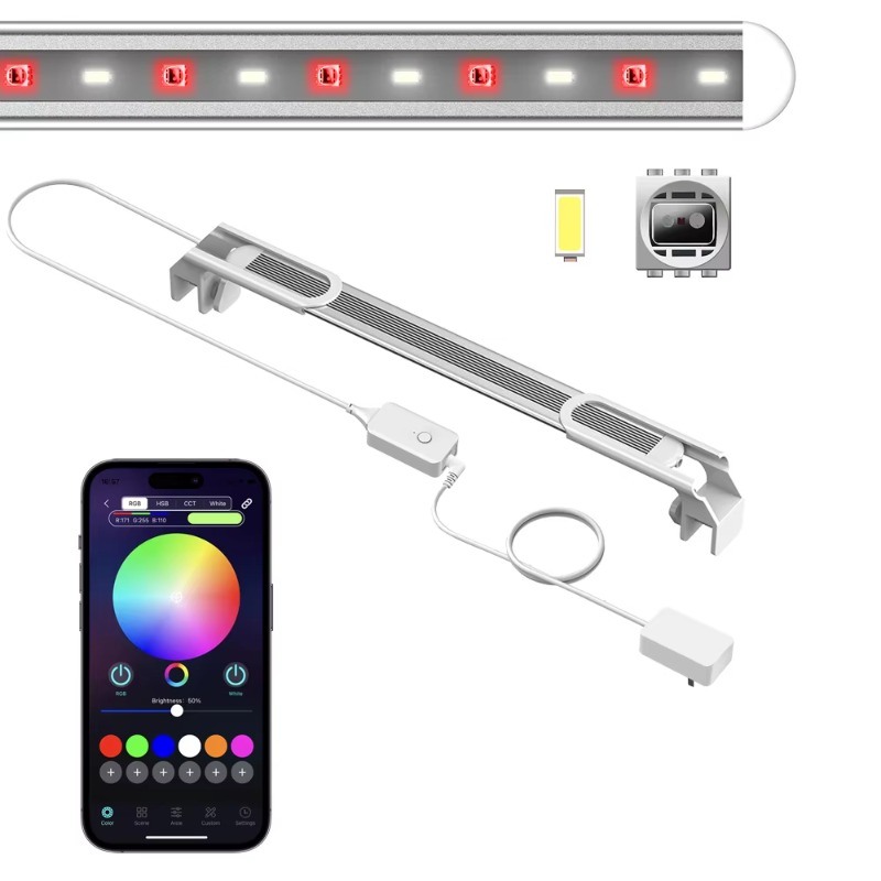 Smart LED Aquarium Alloy Light - огляд і ціна Planted Aquarium Algae Control