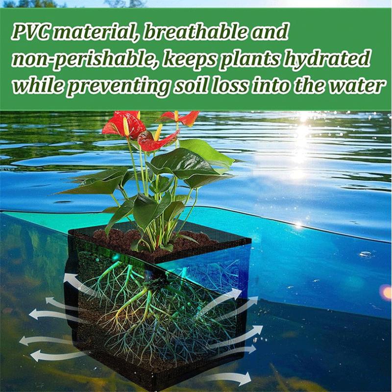 4 Pcs Black Mesh Pond Planting - огляд і ціна Aquarium Planted