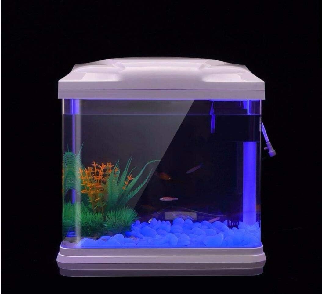 Fish Tank Rocks Glow Blue Pebb - огляд і ціна Aquarium Planted