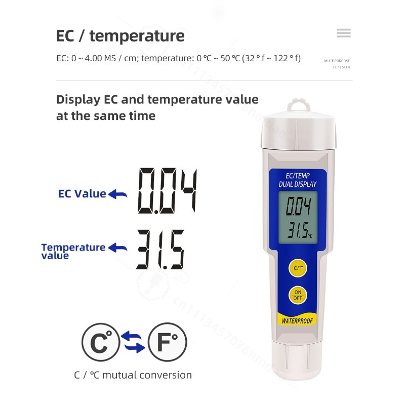 EC-315 2 in 1 Soil EC Tester M - огляд і ціна Aquarium Plant Lab