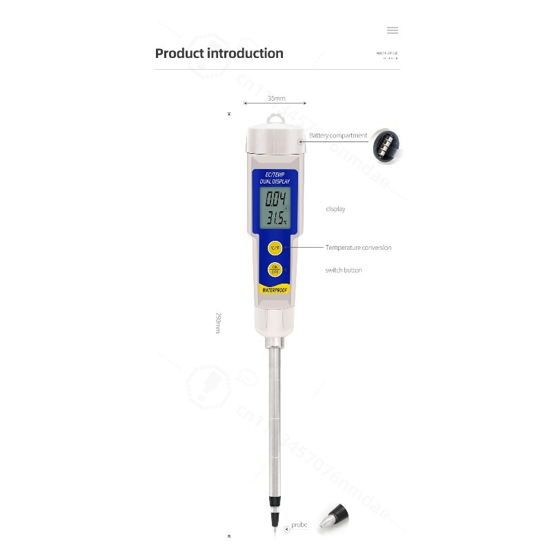 EC-315 2 in 1 Soil EC Tester M - огляд і ціна Aquarium Plant Lab