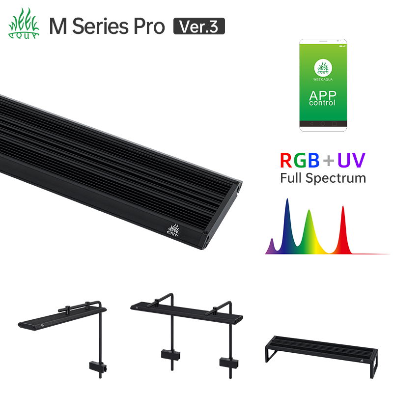 Week Aqua M Series RGB UV LED  - огляд і ціна Aquarium Plant Display