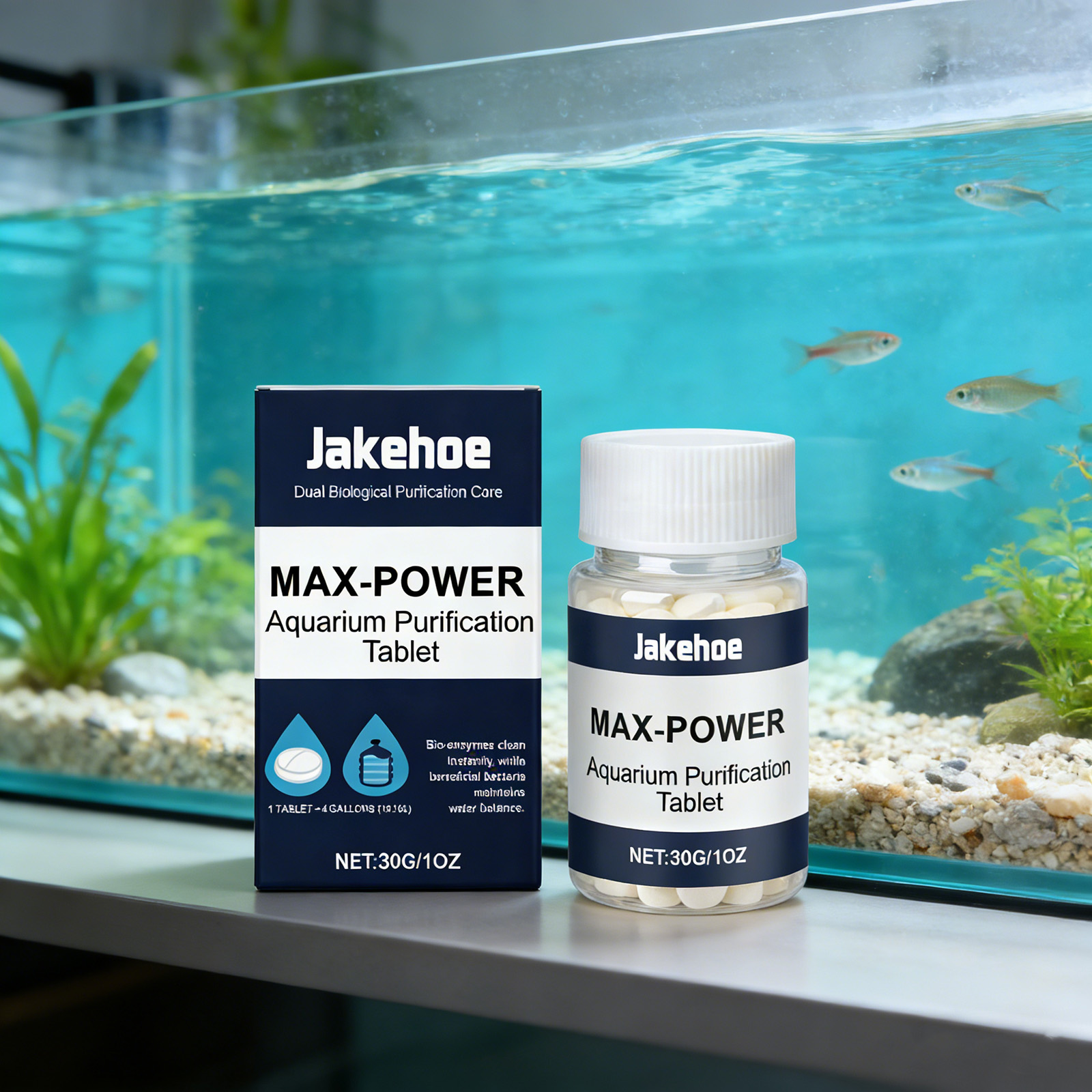 Algae Remover Tablets for Aqua - огляд і ціна Planted Aquarium Algae Control