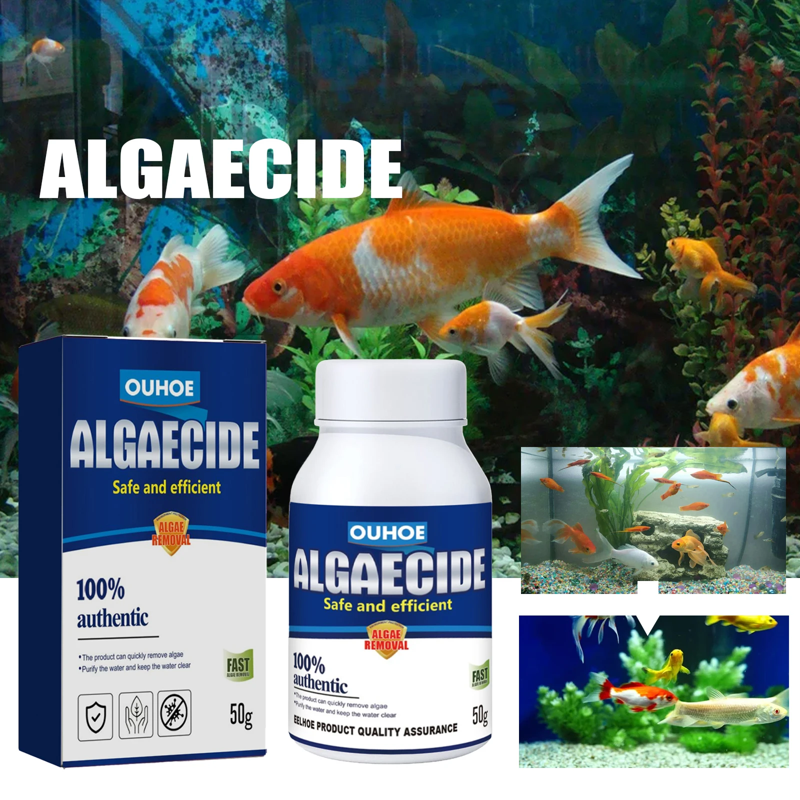 Aquarium Algae Remover High Ef - огляд і ціна Planted Aquarium Algae Control
