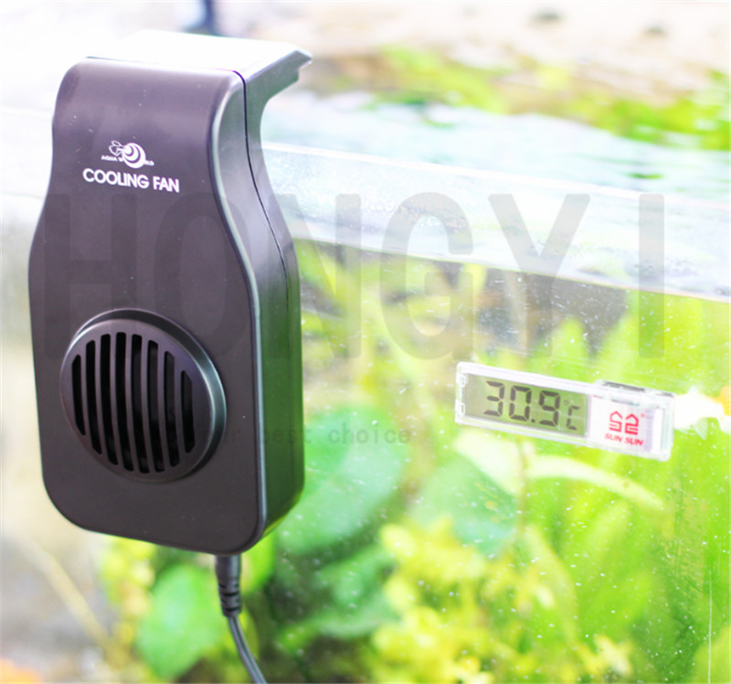 Cooling fan mini nano hanging  - огляд і ціна Planted Aquarium Water Temperature