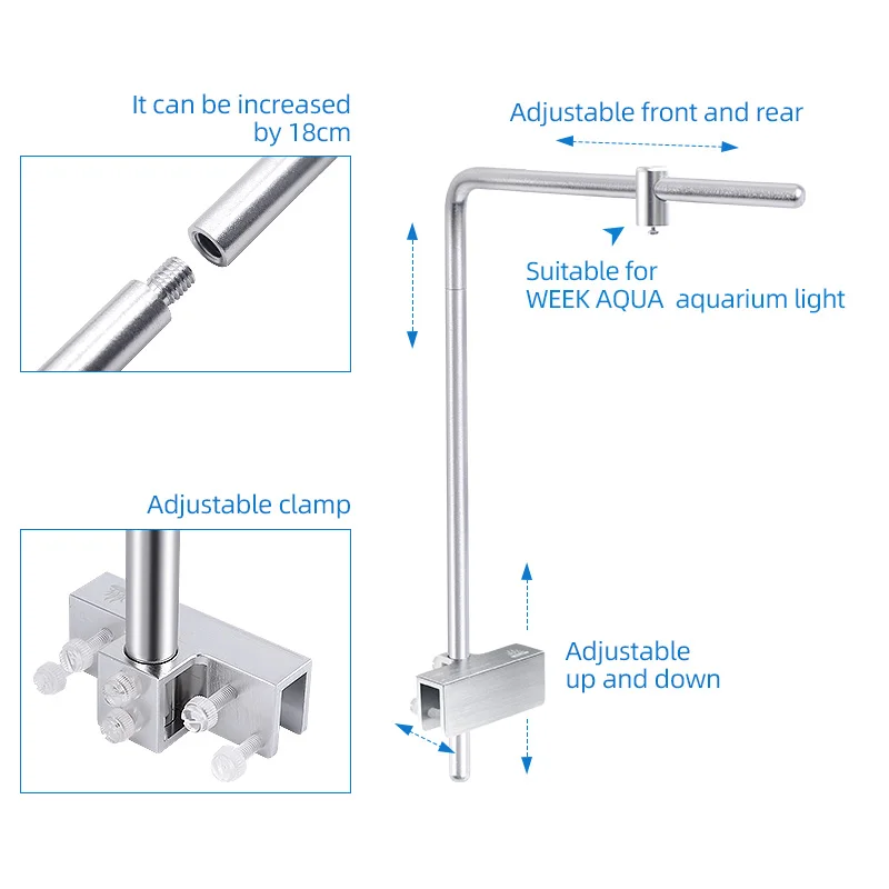 Week Aqua Light Stand Universa - огляд і ціна Aquarium Plant Display